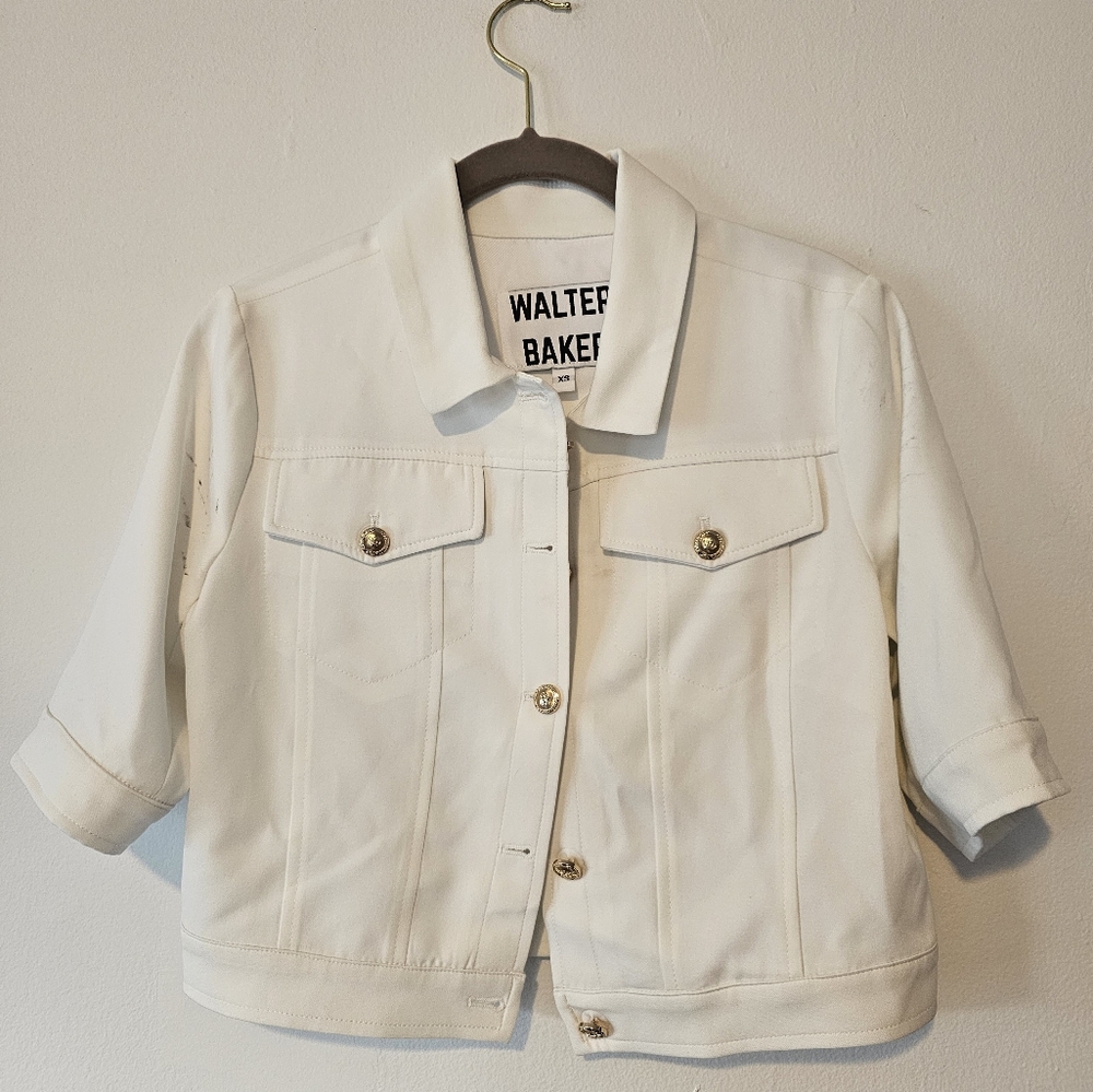 Walter baker dionne cropped jacket